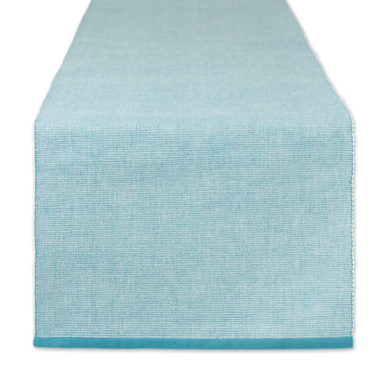 DII® 72" Chambray Ribbed Cotton Table Runner